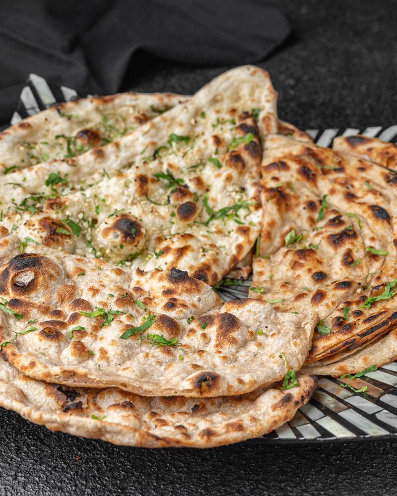 Fresh breads from the tandoor